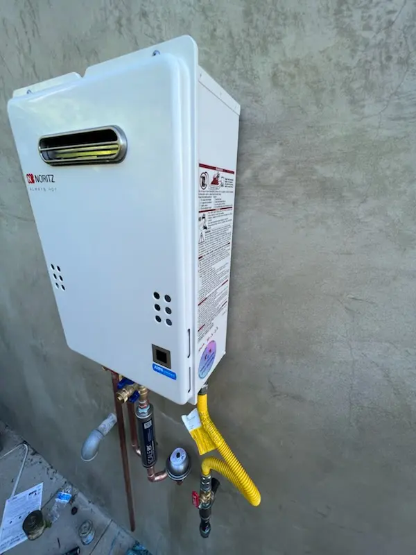 Tankless water heater installation for Buckhead homes